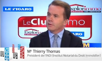 Thierry Thomas interviewé dans le Club Immo