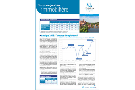 Note de conjoncture immobilière / N°43