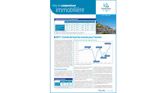 Note de conjoncture immobilière / N°39