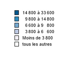 légende de la carte